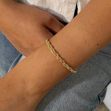 Twisted Anchor Bracelet