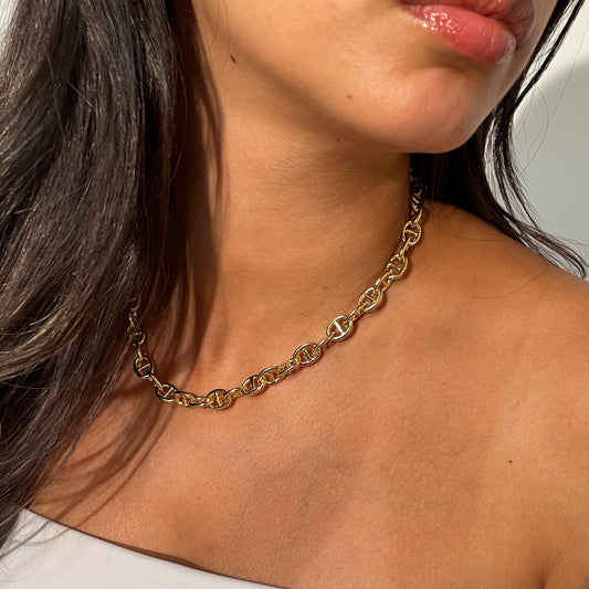 Chunky Anchor Necklace