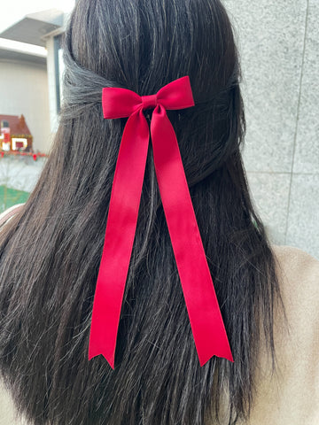 Satin Hair Bow