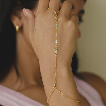 Diamonds Hand chain