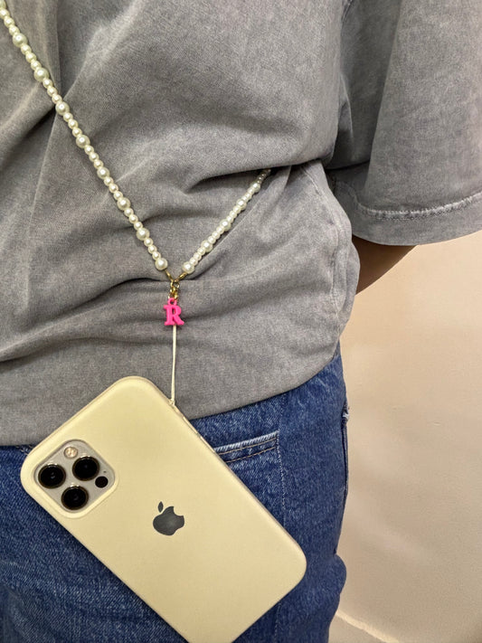 Long Pearls Phone Strap