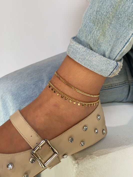 Delicate Cuban Anklet