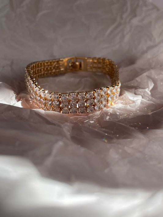 Triple Diamonds Bracelet