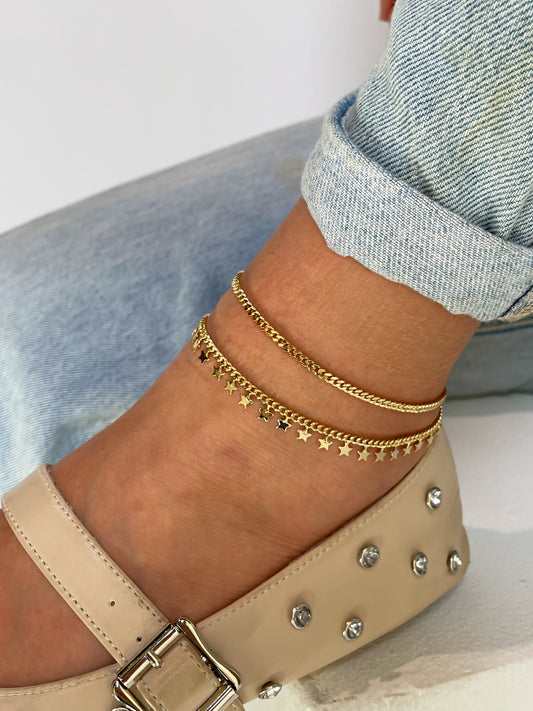 Stars Anklet