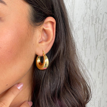 Oval Chunky Hoops