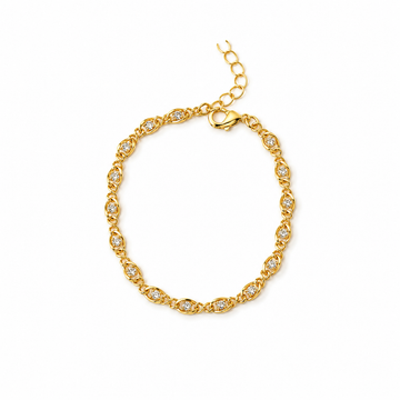 Golden Diamonds Bracelet