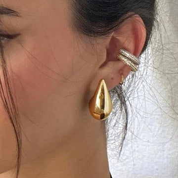 Drop Of Gold Earrings