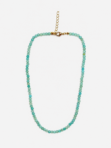 Gemstones Necklace in Aqua