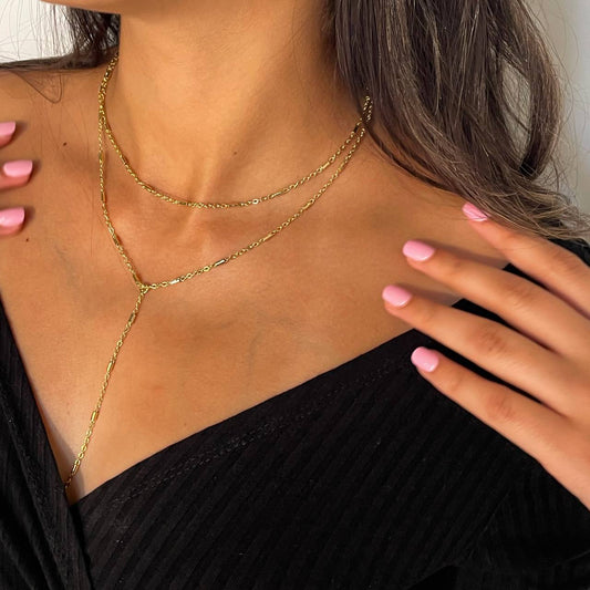 Golden Layered Necklace