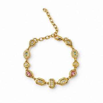 Aqua Rose Bracelet