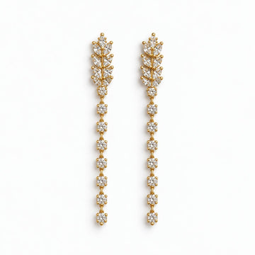 Drop Crystals Earrings