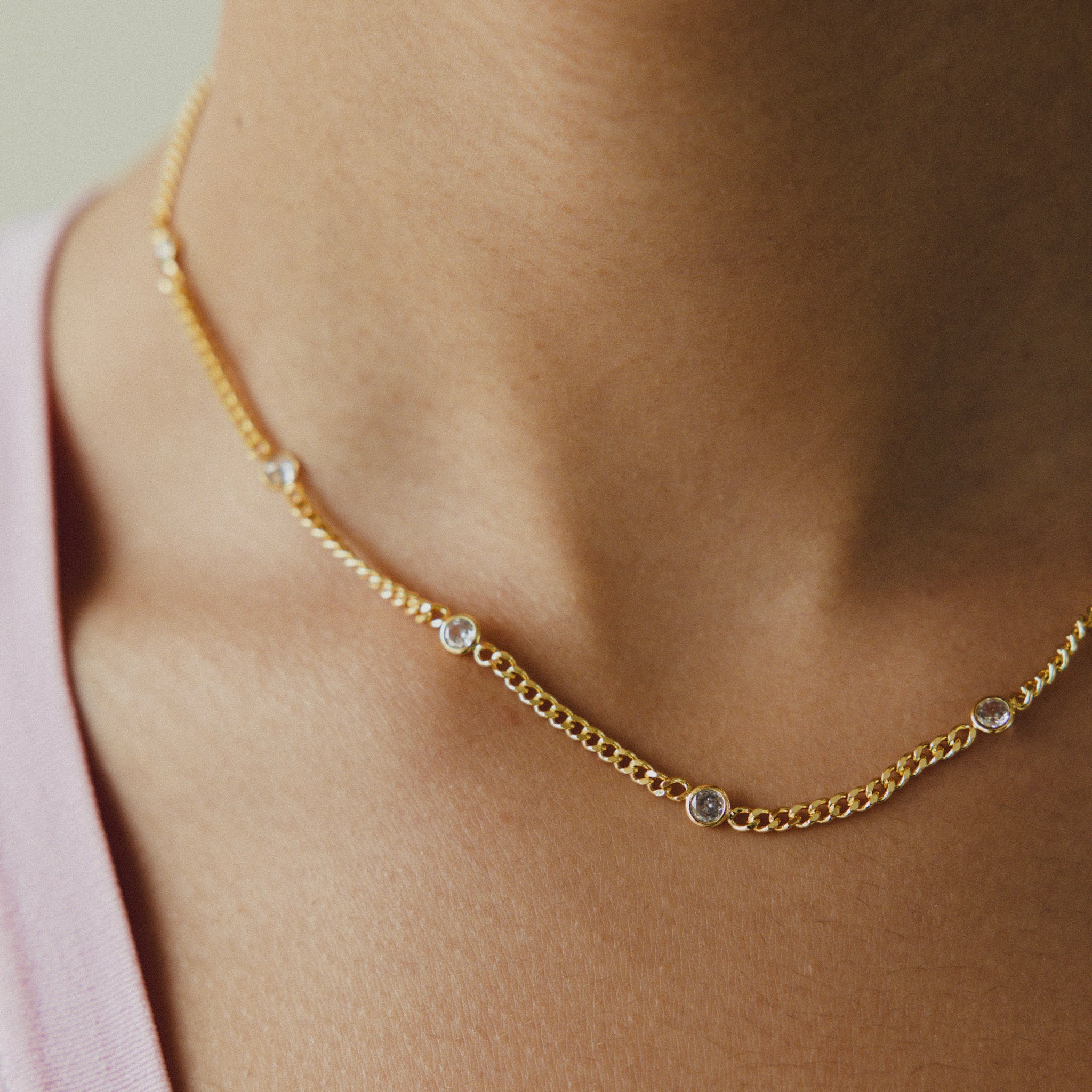 Gemstones Choker