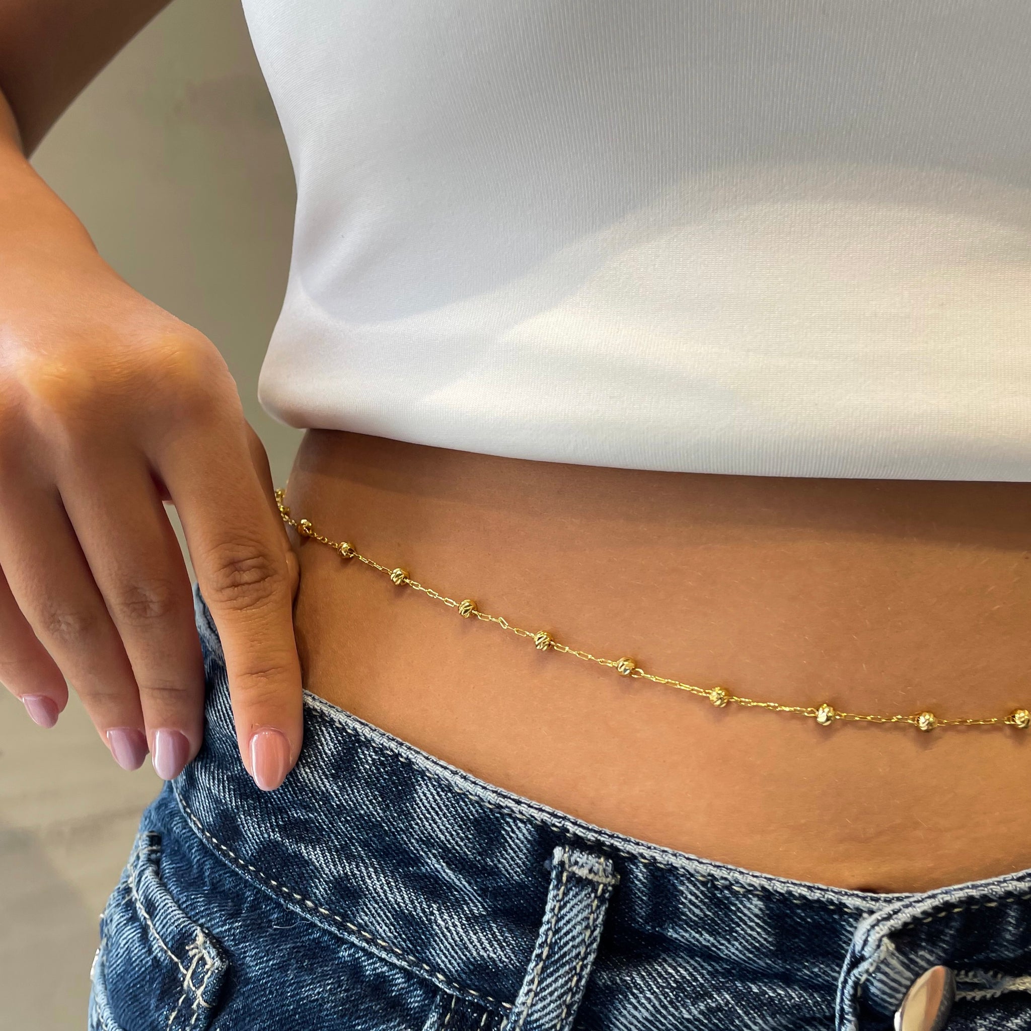 Beaded Belly Chain