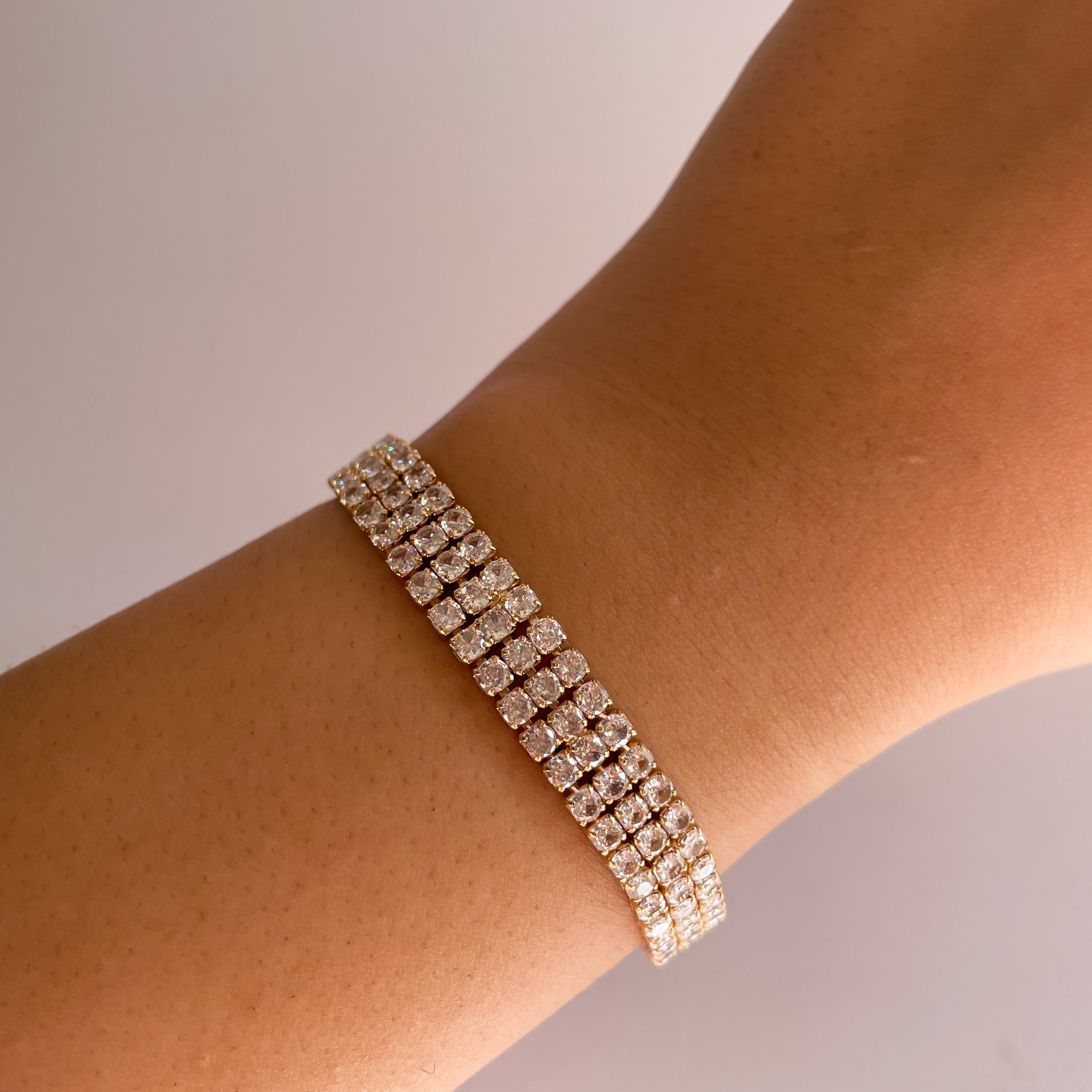 Triple Diamonds Bracelet