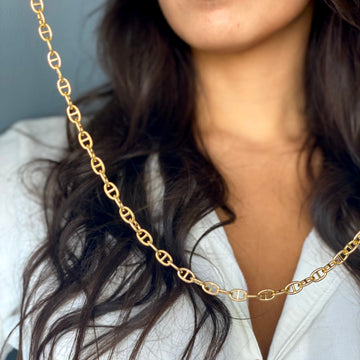 Chunky Anchor Necklace