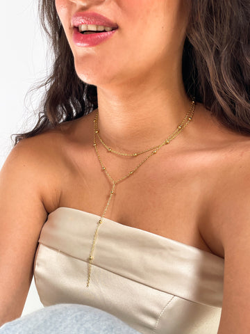 Beaded Layered Necklace