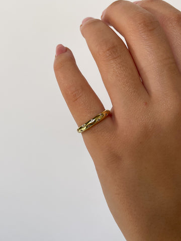 Dots Pink Ring