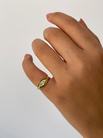 Eye Pinky Ring