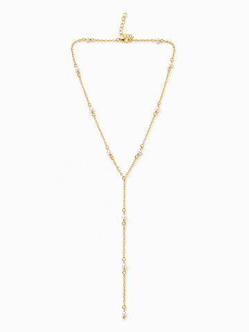 Drop Pearl Necklace