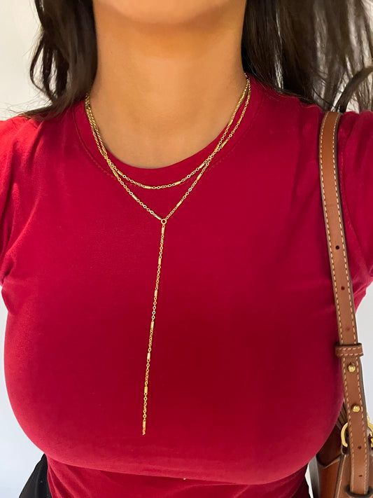 Golden Layered Necklace