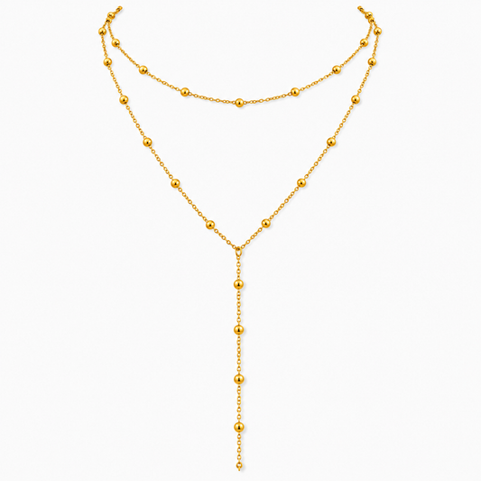Beaded Layered Necklace