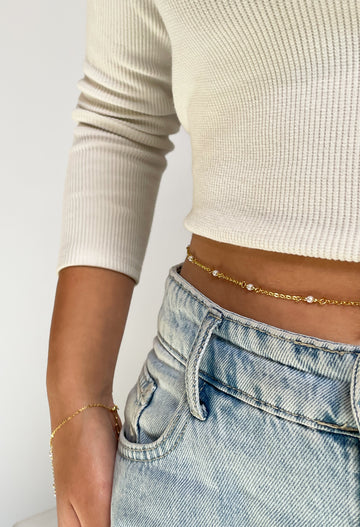Pearls Belly Chain