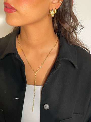Drop Gold Chain