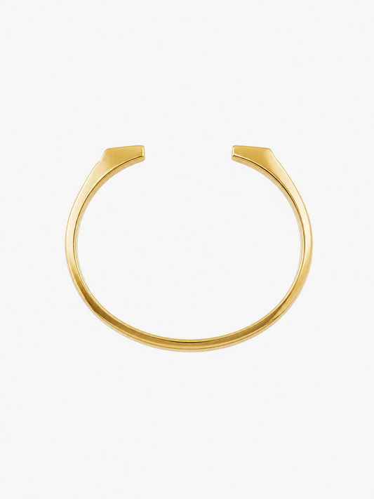 Dainty Diamonds Bangle in Gold