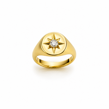 Stardust Pinky Ring