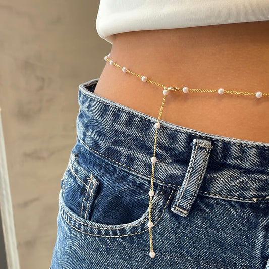 Pearls Belly Chain