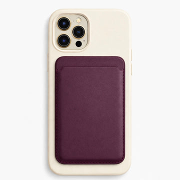 Dark Burgandy Mobile Wallet