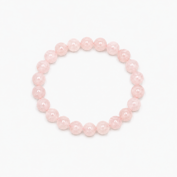 Chunky Beads Bracelet in Rose