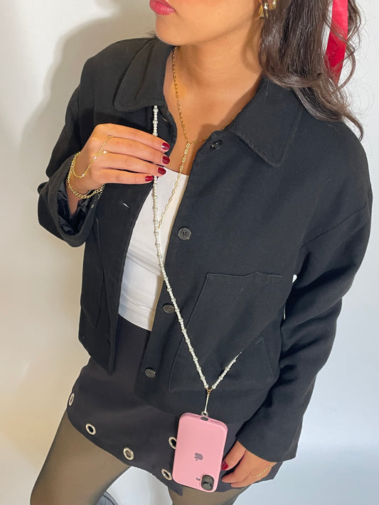 Long Pearls Phone Strap