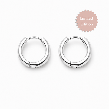 Classic Huggies in Silver