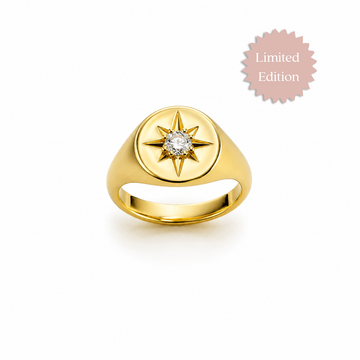 Stardust Pinky Ring